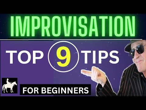 IMPROVISATION FOR BEGINNERS: How to start to improvise....a complete Beginner Master Course.