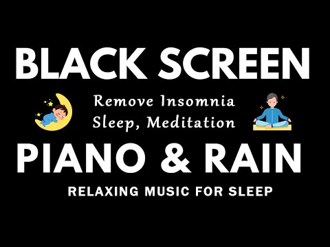 Black Screen Sleep Music - Calming Music for Stress Relief, Remove Insomnia, Healing, Meditation