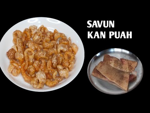 Savun (vawk vun) kan puah dan/Crispy pork skin recipe/Mizo eisiam @RosysKitchenMizoram