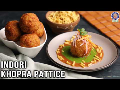 Indori Khopra Pattice | How To Make Khopra Pattice | Indore Famous Street Food | Chef Ruchi