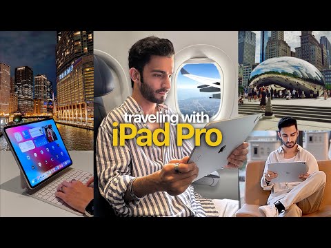 Traveling with M4 iPad Pro ✈️ Atlanta to Chicago