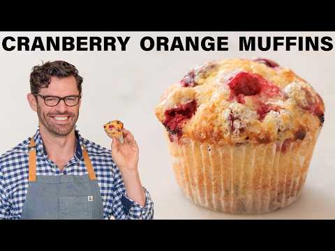 EASY Cranberry Orange Muffin Recipe