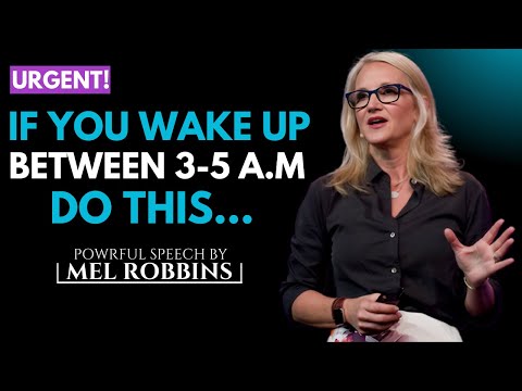 Do This If You Wake Up Between 3-5 AM & Unlock Your Potential || Life Changing Lesson By Mel Robbins