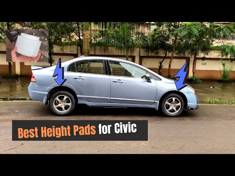 Best Height Pads for any car | Sanjari Height Pads Specialist | Mumbai | Best height pads for Civic