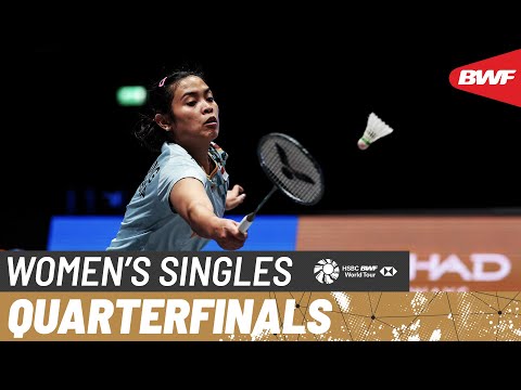 YONEX All England Open 2025 | Gregoria Mariska Tunjung (INA) [5] vs. Han Yue (CHN) [4] | QF