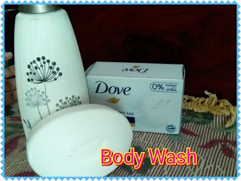 DIY Creamy Body Wash / Homemade Body Wash || The lovely girl Mano