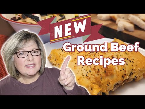 3 EASY Ground Beef Recipes I've NEVER MADE BEFORE! You'll ❤️ The Tasty Runza Crescent Roll Casserole