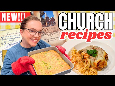 3 *MORE* Church Cookbook Recipes… And They’re DELICIOUS!