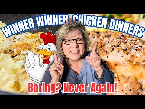 🛑 STOP Making Boring Chicken! 3 New Chicken Dinners That’ll Shake Up Your Routine