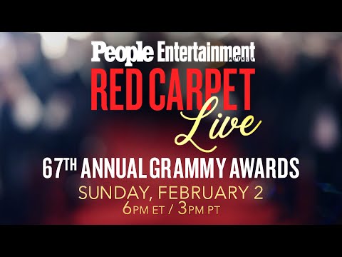 LIVE at The 67th Grammy Awards Red Carpet | Entertainment Weekly