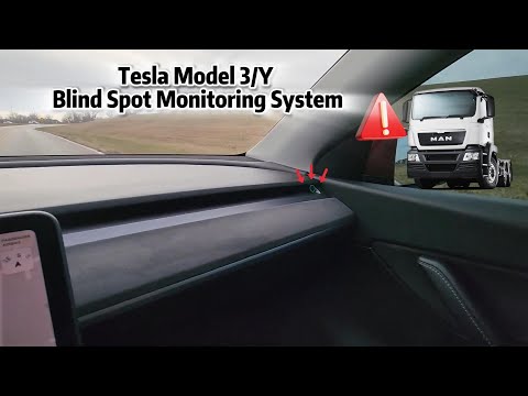 2025 Tesla Model Y Blind Spot Monitoring System Installation Tutorial #tesla #modely