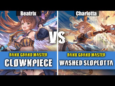 Clownpiece (Beatrix) Vs Washed Sloplotta (Charlotta) | Granblue Fantasy Versus: Rising High Level