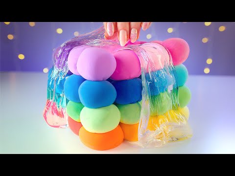 ASMR Slime Addiction! 6 Slime Triggers For Sleep and Tingles - ASMR No Talking