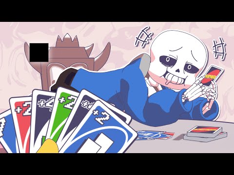 【手描きUndertale】みむかｩわナイストライ / Mimukauwa Nice Try (Sans Cover)