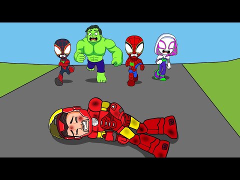 I will do anything to save Iron Man - Spidey and his Amazing Friends Animation