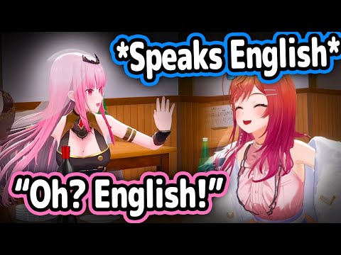 Drunk Ririka Suddenly Speaking English With Calli Sounds Too Cute And Made JP Members Join【Hololive】