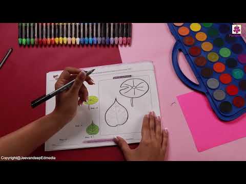 Leaves - 2 | Step by Step Drawing Book 2 | Periwinkle