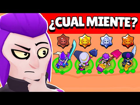 🤫🦇 8 MAIN MORTIS *FALSOS* ❌ VS 1 VERDADERO MAIN MORTIS en Brawl Stars