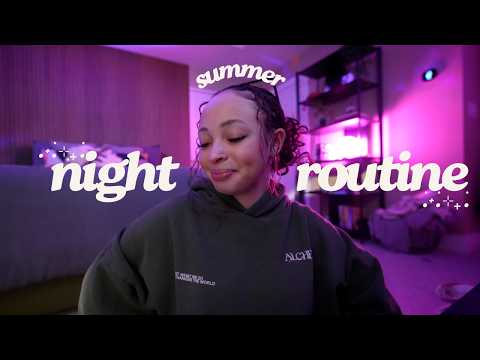 unwind with me: my 6pm night routine (cooking, skincare grwm, sleep habits etc)