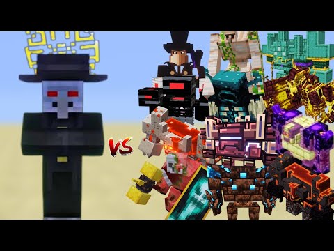 Minecraft Bosses vs Apostles – Ultimate Battle Showdown!