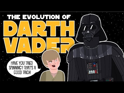 The Evolution Of Darth Vader / Anakin Skywalker (Animated)