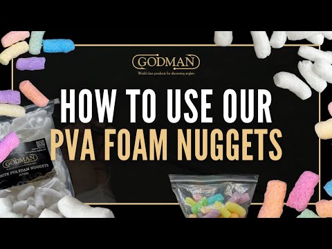 How to use our PVA foam nuggets - Godman Angling