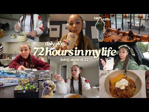 weekly vlog: days in my life living alone at 22 | new recipes, coffee date, errands & more!