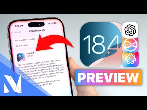 iOS 18.4 bringt ENDLICH Apple Intelligence zu uns & mehr (iOS 18.4 Preview) | Nils-Hendrik Welk