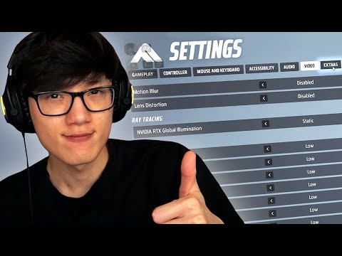 My BEST SETTINGS for THE FINALS...