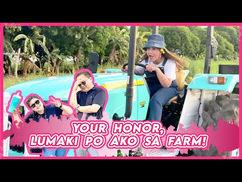 YOUR HONOR, LUMAKI PO AKO SA FARM…KAYA NAGDRIVE PO AKO NG TRACTOR! | Small Laude