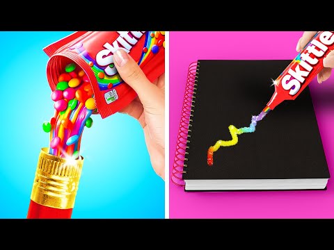 Unleash your creativity ! Must Try School Hacks & Tricks by 123 GO! FOOD