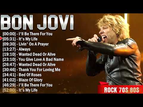 Powerful Bon Jovi Songs Collection 🎸 Greatest Hits for Rock Fans