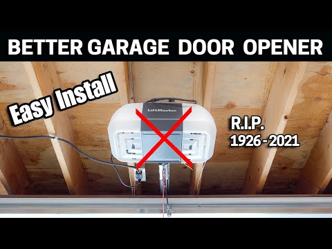 Finally a SILENT Garage Door Opener that locks like a SAFE! - RJ0101