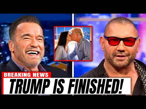 Dave Bautista & Arnold Schwarzenegger DESTROY Trump With JUST ONE WORD Live On Air