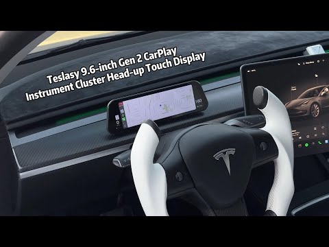 TESLASY Model 3/Y T9 Gen 2 9.6-inch CarPlay Instrument Cluster | BLACK FRIDAY MEGA DISCOUNT #tesla