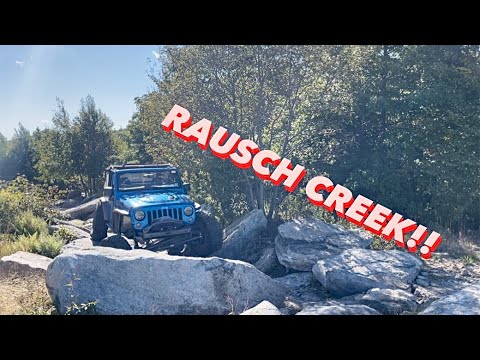 Rock Garden at Rausch Creek with a One Ton Jeep Wrangler!!