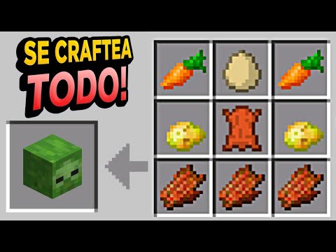 ¿Qué Pasaría Si pudieras CRAFTEAR TODO en Minecraft?