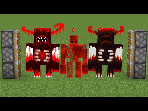 nether warden + redstone golem + super mutant warden = ?