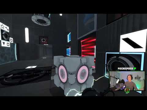 Twitch Clip | LNDGryphon | Portal 2 | Cube Launch