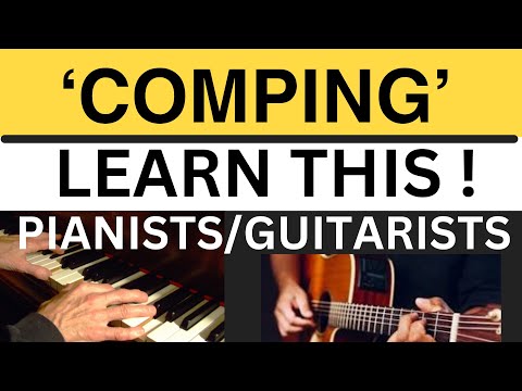 COMPING 101: Learn to accompany and play chords in a band. 3 hand positions and rhythmic concepts.