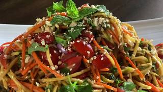 Yummy Vegan Thai Mango Salad