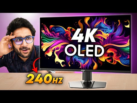 I'm in Love With This Gaming Monitor😍 - MSI MAG 321UPX QD-OLED