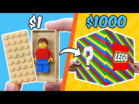 $1 vs $1000 LEGO MYSTERY box...