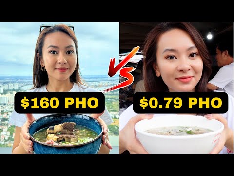 The most EXPENSIVE and the CHEAPEST PHO in Vietnam