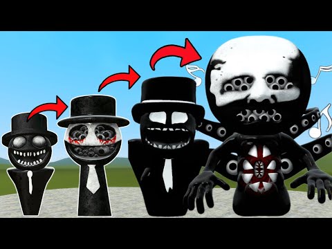 NEW ALL HORROR BLACK SPRUNKI PHASE SONG In Garry`s Mod!