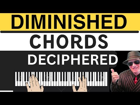 DIMINISHED CHORDS IN TUNES: Using Barry Harris Diminished 6th Scale. Advanced Concepts Tutorial.