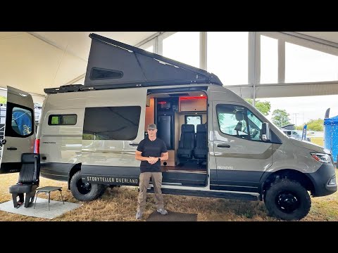 Sprinter 170” Camper Van for the Whole Family | Storyteller Overland Crew Mode