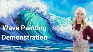 Wave Painting Demonstration | Capturing Light & Layers