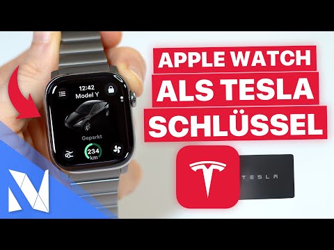 Tesla Model 3, Y, X, S mit der Apple Watch steuern - Digitaler Schlüssel! | Nils-Hendrik Welk