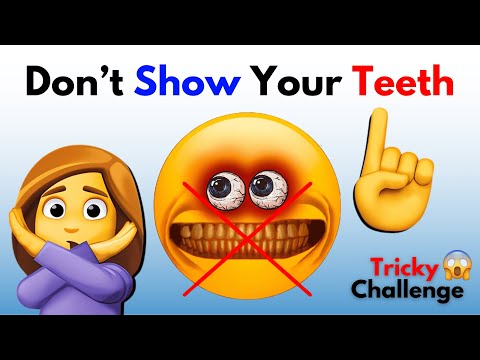 Don't Show Your TEETH While Watching This Video...😱